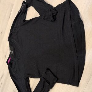 5/$20 Woman's XL Calvin Klein Black Long Sleeve Shirt